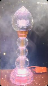 ĐÈN THỜ CÚNG CÁC BAN THỜ PHẬT QUAN ÂM GIA TIÊN.. QUẢ ĐÀO ĐÈN ĐỔI MÀU
