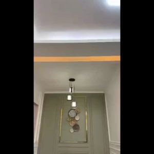 Wall Molding Kayu Dinding Rumah ukuran 345 x 305 cm Sudah Dipotong tinggal pasang List Profil Murah