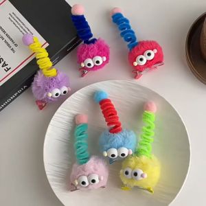 SHOPHOME - Jepit Rambut Boneka Lucu Klip Antena Spiral Berdiri Fashion Korea Anak Perempuan ACC17