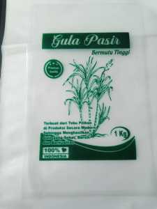 plastik gula 1kg(100 lembar)