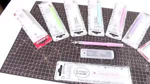 Japan NT Metal Pen D-400P: A Black Graver Hand Account Paper Carving Tool