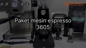 Paket Mesin Kopi Espresso Gustino GS 675 Gemilai CRM3605 Alat Seduh Pembuat Espreso 3605 With Coffee Grinder N500 019 / Latina X50 OD / N500 LD 020 / KS 500N / N520