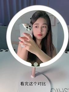 Gương Trang Điểm Đứng Có Đèn và Giá Để