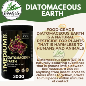 300g Diatomaceous Earth DE Food Grade All-Natural Non-Chemical Pest Control  for the Garden