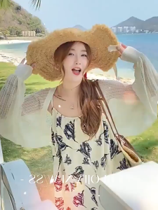 🔥[C426] Áo khoác len lưới mỏng TAY BO RỘNG chống nắng thời trang hè Quảng Châu - Kholenqc