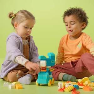 LEGO DUPLO 10448 3in1 Animals on Wheels (58 Pieces) Building Block Toys Mainan Block