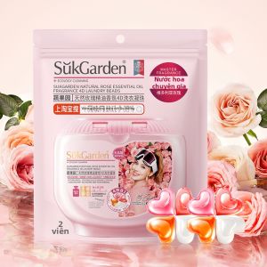 suk garden | Mẹo Giặt 4D Hương Hoa Hồng 2 Viên