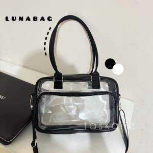 Tas bahu wanita transparant pvc tebal tas konser