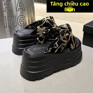 DINGMUYI | Dép Mùa Hè Phong Cách Tiên Nữ 9cm