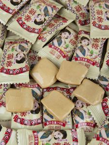 ขนมหวานน้ำตาลเจียวginger Candy รสชาติธรรมชาติ ขนมหวานน้ำตาลปีน้ำหนักเบา สุขภาพดี ขนมหวานสไตล์ย้อนยุคสำหรับผู้หญิงเพื่อนรักของคุณ