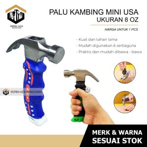 Palu Kambing Mini / Cebol Gagang Fiber High Quality - Japan Tech K- Pendek Mudah Dibawa Kemana Mana Praktis