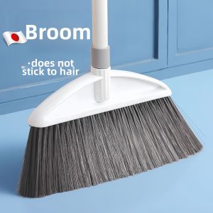Non Hair-sticking Household Broom Long Handle Large