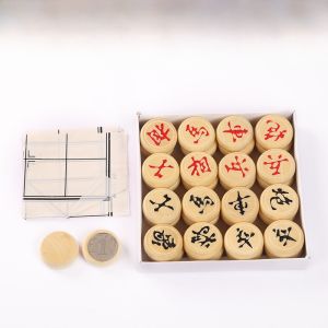 Cờ Cờ Tướng Gỗ Cỡ Lớn Nhỏ Cho Trẻ Em Cờ Cờ Tướng Bằng Da Cờ Cờ Tướng Bằng Gỗ Thực Tế Đồ Chơi Thể Thao Và Giải Trí