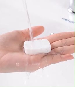 (แบบหนา ซักได้ ใช้ซ้ำได้) hp5336-ผ้าเช็ดหน้าอัดเม็ด ผ้าเปียก ทิชชู่เปียก