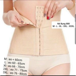 Đai nịt bụng Siết eo latex sline giảm mỡ bụng Gen định hình chống không cuộn ngực 4 xương xiết không lộ viền.
