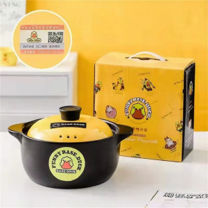 Heat-Resistant Flameproof Ceramic Crock Pot