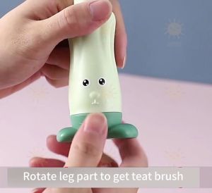 BABYJOY 3in1 Baby Bottle Brush Cartoon Travel Brush Set Baby Bottle Cleanser Berus Botol Susu Baby Milk Bottle Brush