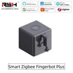 Tuya Zigbee Fingerbot Plus Nút Bấm Thông Minh Điều Khiển Từ Xa Hoạt Động Với Alexa Google Home Điều Khiển Bằng Giọng Nói & Ứng Dụng Hẹn Giờ
