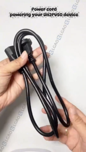 2 Pin AC CPU Power Cord US Plug for Printer Monitor Rice Cooker PC Computer UH2PV50 1.2