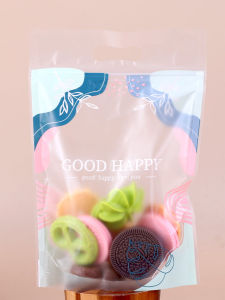 Handmade Baking Snack Packaging Bag: Stand Up Zipper Candy & Lollipop Bags