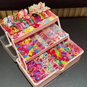 555 Pieces/Set Colorful Butterfly Hair Clips for Girls Stylish and Sweet Hairstyles Hair Accessories - NO BOX