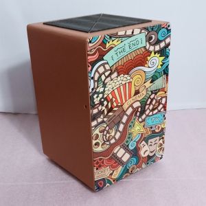 cajon akustik premium kajon motif kahon drum box