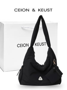 ทันสมัย เรียบง่าย ผู้หญิง กระเป๋าสะพายไหล่ กระเป๋าทรงเกี๊ยว กระเป๋าใต้วงแขน สไตล์ลำลอง สไตล์สปอร์ต ลำลอง กระเป๋าโท้ท นุ่ม ผ้าอ๊อกซ์ฟอร์ด