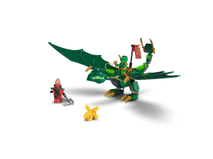 LEGO NINJAGO 71829 Lloyds Green Forest Dragon Building Set Toys (128 Pieces)