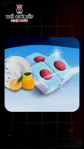 Viên rửa chén Finish Essential – Gói 100 viên – Sạch bóng khử mùi – Dùng cho máy rửa bát - Xuất xứ Châu Âu - BNK