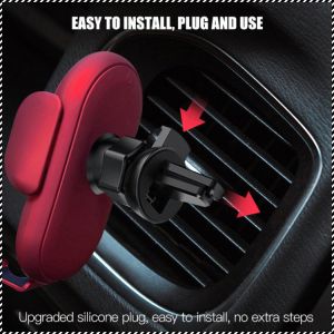 Car Wireless Charger Automatic Infrared Sensor Quick Charge Car Phone Clip Holder