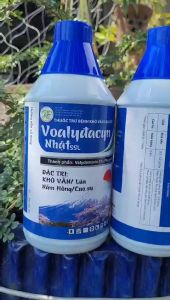[Freeship Max] Thuốc trừ bệnh cao cấp Voalydacyn Nhật 5SL (hoạt chất Valydamycin 5%) chuyên trừ bệnh đốm vằn nấm hồng chết cây con chai 1 lít_VTNN TRUNG THIEN THINH