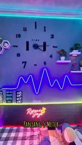 Paket Lengkap Lampu Neon Flex 220V Waterproof untuk Dekorasi Rumah