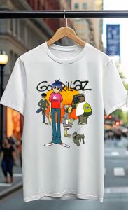 Gorillas Band Shirt Rock Band