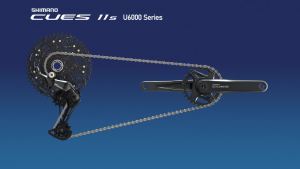 Bộ Nhóm Chuyển Động SHIMANO CUES U6000 1X11 Tốc Độ - Cần Gạt Líp Sau Bộ Trục Giữa LG400-11 Líp 50T Phụ Tùng Xe Đạp Hợp Kim LG500