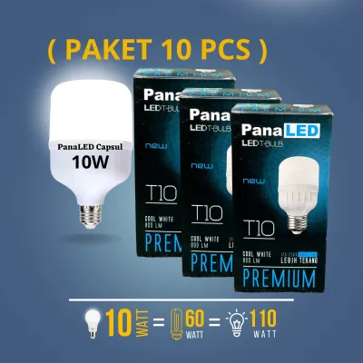 PANALED BY LUBY 40 WATT - LAMPU BOHLAM LED BULB 5W 10W 15W 20W 30W 40W CAHAYA PUTIH E27 PREMIUM