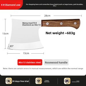 WANGMAZI | Bone Cutting Knife for Butchers and Home Use