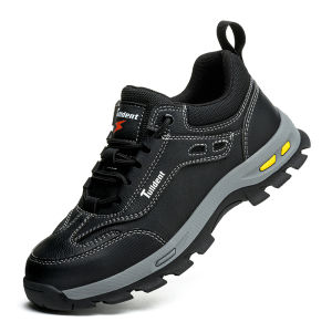 New Mens Safety Shoes Puncture Resistant Work Shoes Mens Protective Shoes Wear-Resistant Work Boots Tactical Boots