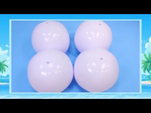 LED Beach Balls 40/60cm Inflatable Light up Ballon Glow in The Dark Pool Beach Decorations