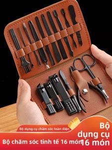 MONLEYTA | Bộ dụng cụ cắt móng tay và cắt da chân đơn lẻ Bộ dụng cụ chăm sóc móng tay và chân tại nhà cỡ lớn