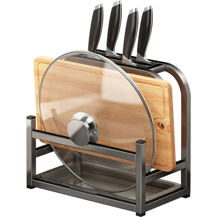 youqin | Multi-Function Kitchen Knife and Cutting Board Storage Rack ...