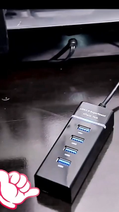Bộ Chia Hub Chia Cổng Usb 4 Port Tốc Độ Cao 3.0 Cho Laptop Pc