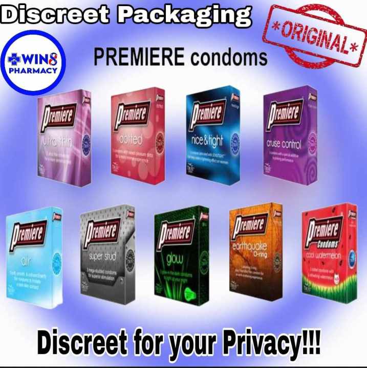 PREMIERE CONDOMS ALL VARIANTS AVAILABLE ON HAND 3PCS PER PACK Lazada PH