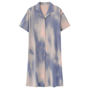 Bộ đồ ngủ nữ MiiOW Cat Person vải cotton tay ngắn - mùa hè