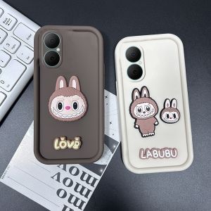 Phone Case Huawei Nova Y73 Cute Cartoon Soft Casing Silicone Lens Protection Shockproof Back Cover 2025