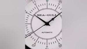 SEA-GULL | Đồng Hồ Cơ Tự Động Dành Cho Nam Seagull Artist Series Mặt Số La Bàn Đầy Sao Dây Đeo Bằng Da Có Lịch 5Bar Chống Nước