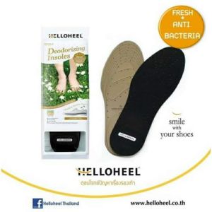 HELLOHEEL แผ่นรองพื้นรองเท้า (รุ่นดับกลิ่น)