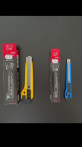 Dao rọc giấy lớn SDI 0423 18mm  . Dao rọc giấy nhỏ SDI 0404 9mm