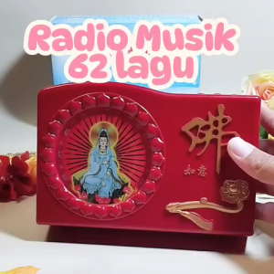 Music Radio Tape Player 62 Lagu Suara Mantra Doa Sembahyang / Buddhist