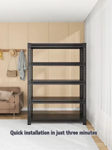 SUNNY Must-Have3/4/5 Layers Angle Steel display Shelves Organizer Rack Metal Shelf Storage layered rack tiers kitchen Bearing 500KG