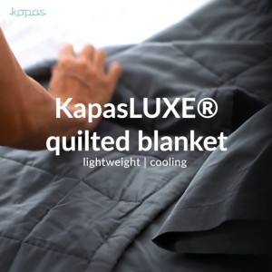 KAPAS LUXE | Quilted Comforter Set | 100% Bamboo | Includes Fitted Bedsheet + Pillowcases
